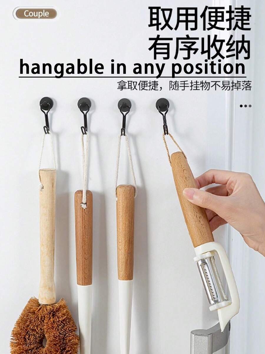 Strong Hooks Kitchen Refrigerator NoPunch NonMarking Entry