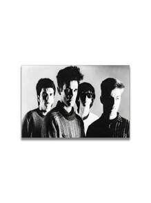 1 件，帆布印刷画，经典摇滚乐队史密斯乐队热门单曲《皇后乐队已死》复古海报，房间装饰用品，无框墙面艺术海报，客厅沙发背景装饰，门厅走廊装饰，家居装饰，卧室装饰，浴室装饰，房间装饰，办公室装饰，学校装饰，艺术礼品，PVC 硬管包装