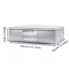 1 bolsa de empaque de equipaje extra grande, caja de almacenamiento debajo de la cama a prueba de polvo con asas reforzadas, para almacenar artículos de confort, mantas, ropa de cama, almohadas y accesorios de dormitorio, pantalones cortos, vaqueros, decoraciones, decoraciones de festival, decoraciones de habitación, decoraciones del hogar, decoraciones del dormitorio, organizador, organizador, almacenamiento del hogar, camiseta blanca para mujeres, pantalones negros para mujeres, ropa de invierno para señoras, vestido, ropa de invierno para señoras, vestidos elegantes para mujer, camisa blanca para señoras, manga larga, mono blanco para mujeres, vestidos de primavera para mujeres, atuendos de primavera para mujeres, primavera, ropa de primavera, minimalista, blusas de verano
