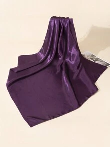 1 pezzo Sciarpa di colore unito da 90cm, bandane e foulard quadrati da donna, adatti per l'uso quotidiano