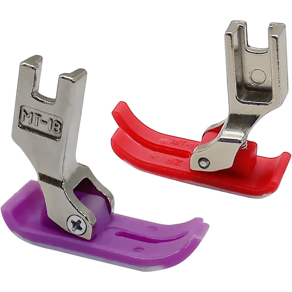 MT18 Non Stick Bottom Foot Rubber Presser Foot For Singer Brother Juki