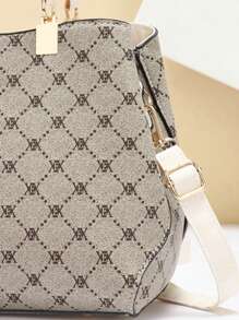 Nuova borsa elegante e alla moda per donna, borsa a tracolla e a mano classica, elegante e di lusso, alla moda e casual, ampia capacità