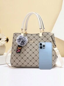 Nuova borsa elegante e alla moda per donna, borsa a tracolla e a mano classica, elegante e di lusso, alla moda e casual, ampia capacità