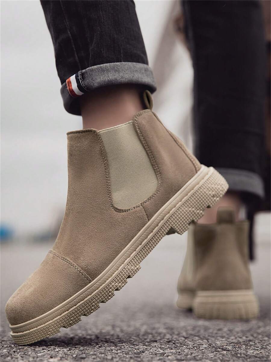 MidTop LaceUp Boots For Men, HighTop Ankle Boots, Work Boots