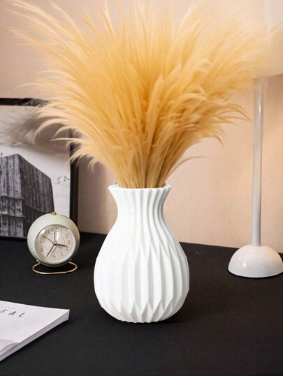 1pc/Set High Quality Thin Plastic Pineapple Vase, Home, Balcony Placement, Moderne Luxe Artificial Durable Vase Fresh Flowers, Dried Flowers Holder, Unbreakable Home Room Flower Glass view 6