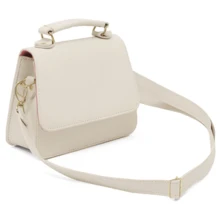 Kit 2 Women's Crossbody Shoulder Bag Small Handbag Large Tote Clutch - Rượu sâm banh - Xem 5