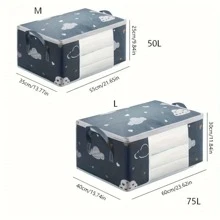 Bolsa de almacenamiento de manta portátil de gran capacidad con ventana de visualización, caja de almacenamiento de ropa para organización del hogar, utilizada para mantas, juguetes, ropa, sombreros, almacenamiento de zapatos. Decoración, decoración, regalo de Acción de Gracias, dormitorio, organizador, organizador, almacenamiento del hogar, camiseta blanca para mujer, pantalones negros para mujer, ropa de invierno para señoras, vestido, ropa de invierno para señoras, vestidos elegantes para mujer, camisa blanca para señoras, manga larga, mono blanco para mujer, vestidos de primavera para mujer, atuendos de primavera para mujer, primavera, ropa de primavera, minimalista, blusas de verano