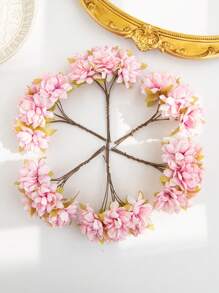 1PC (6PCS Đầu) Hoa cẩm chướng nhân tạo MINI Letter, Bó hoa DIY, Chất liệu vòng hoa, Phụ kiện hộp kẹo, Trang trí đám cưới tại nhà, Hoa đeo tay cô dâu, Hoa ngực, Chất liệu hoa cài đầu, Trang trí năm mới, Phụ kiện bánh tiệc sinh nhật - Hồng - Xem 2