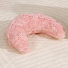 1pc Crescent Moon Plush Pet Pillow, Confortável Suporte de Pescoço Design Antiderrapante, Estável e Macio Respirável Altamente Elástico Enchimento de Esponja, e Material Inodoro, Compacto Aconchegante Ideal para Casa e Viagem, Artesanato de Qualidade Premium, Almofada de Dormir para Animais de Estimação para Cães e Gatos, Colchão de Pelúcia em Forma de Lua para Cães/Gato, Suprimentos para Animais de Estimação Atacado