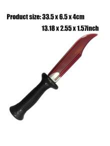 Bloody Knife Horror Halloween Fake Bloody Prop Costume Accessory For Performance - Multicolor - View 8