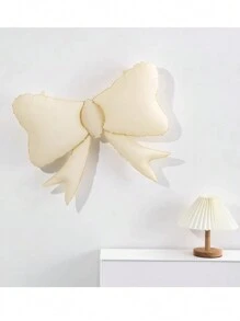 2 件套粉色蝴蝶结和奶油色蝴蝶结气球，蝴蝶主题生日派对装饰，淋浴派对用品，房间装饰