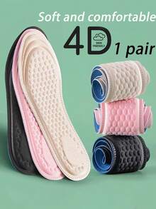 1双鞋垫女软底舒适透气吸汗柔软超高弹运动秋冬季高跟鞋鞋垫 - 彩色 - 查看 2