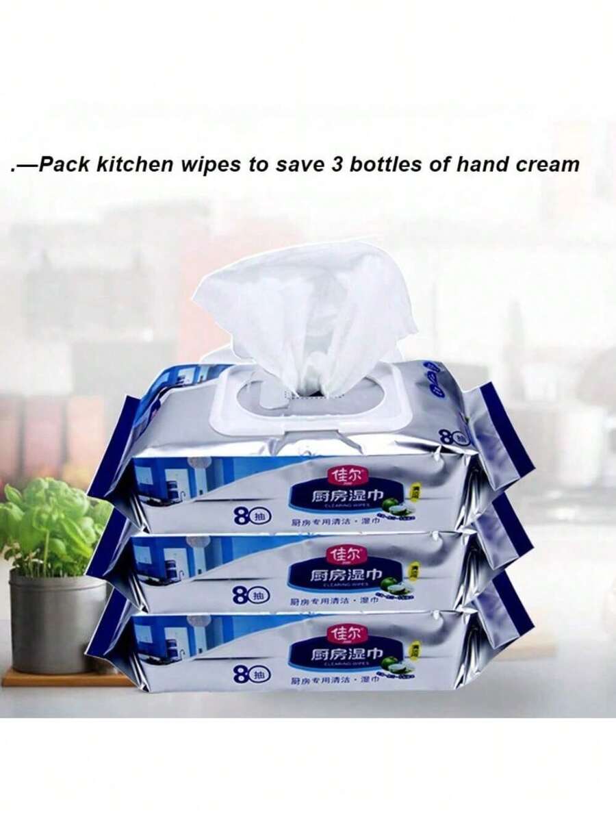 80PCS Disposable Napkins Kitchen Special Tableware Cleaning Disposable