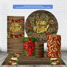 Vỏ trụ Trio + Tấm tròn 1,50m + Tấm bên và Thảm trang trí Giáng sinh - K3NAT0042 - Xem 2