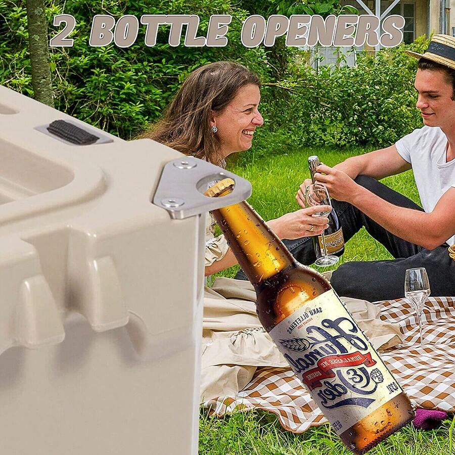 Lonabr Ice Cooler Box Chest Insulated Camping Storage Fishing BBQ Beach