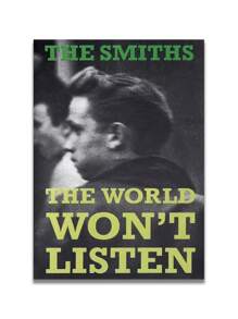 1 件，帆布印刷画，经典摇滚乐队史密斯乐队热门单曲《皇后乐队已死》复古海报，房间装饰用品，无框墙面艺术海报，客厅沙发背景装饰，门厅走廊装饰，家居装饰，卧室装饰，浴室装饰，房间装饰，办公室装饰，学校装饰，艺术礼品，PVC 硬管包装