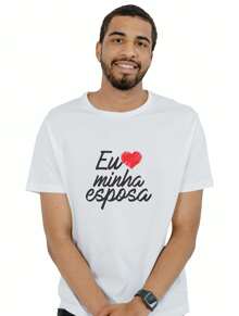 Men's I Love My Wife Shirt - trắng - Xem 2