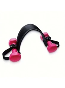 1pc Waist And Hip Weighted Dumbbell Exercise Belt, Barbell Training