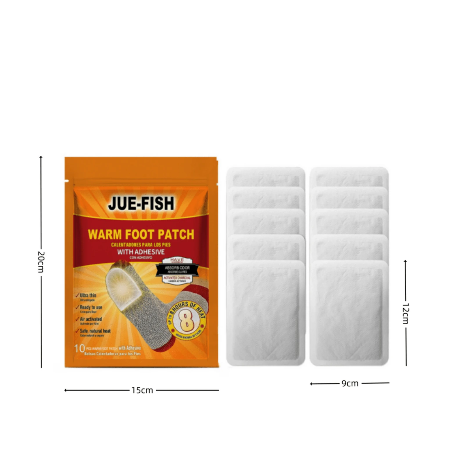 Warm Foot Stickers Winter Soles Self-Heating Stickers Warm Baby Warm ...