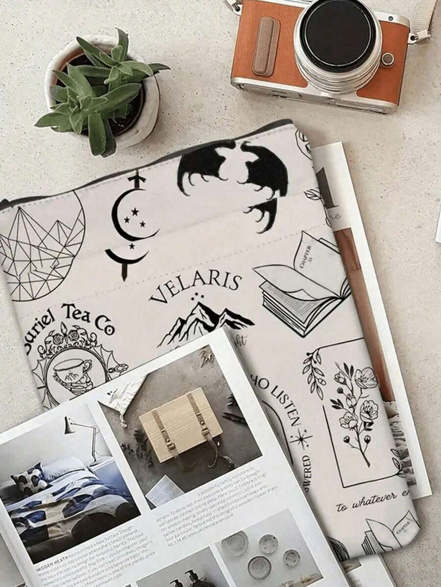 1 Pc Book Inspired Gift Velaris The City Of Starlight Book Sleeve For