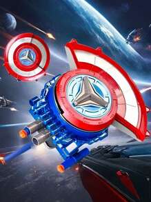 Đồ chơi đạn mềm Shield Blaster có thể biến hình thành 2 chế độ quà tặng cho bé trai - Nhiều màu - Xem 9