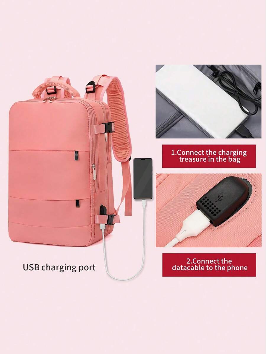 Travel Backpack , 40L Flight Approved Carry On Backpack, Large