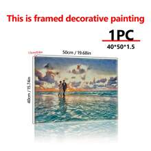 1 Tấm Poster Canvas Tùy Chỉnh Đóng Khung Phác Thảo Tranh Màu Nước - Nghệ Thuật Treo Tường Cá Nhân Hóa Cho Gia Đình, Đám Cưới Và Kỷ Niệm, Trang Trí Phòng, Áp Phích Nghệ Thuật Treo Tường, Trang Trí Phông Nền Ghế Sofa Phòng Khách, Trang Trí Hành Lang Tiền Sảnh, Trang Trí Nhà Cửa, Trang Trí Phòng Ngủ, Trang Trí Phòng Tắm, Trang Trí Phòng, Trang Trí Văn Phòng, Trang Trí Trường Học, Quà Tặng Nghệ Thuật - Nhiều màu - Xem 3
