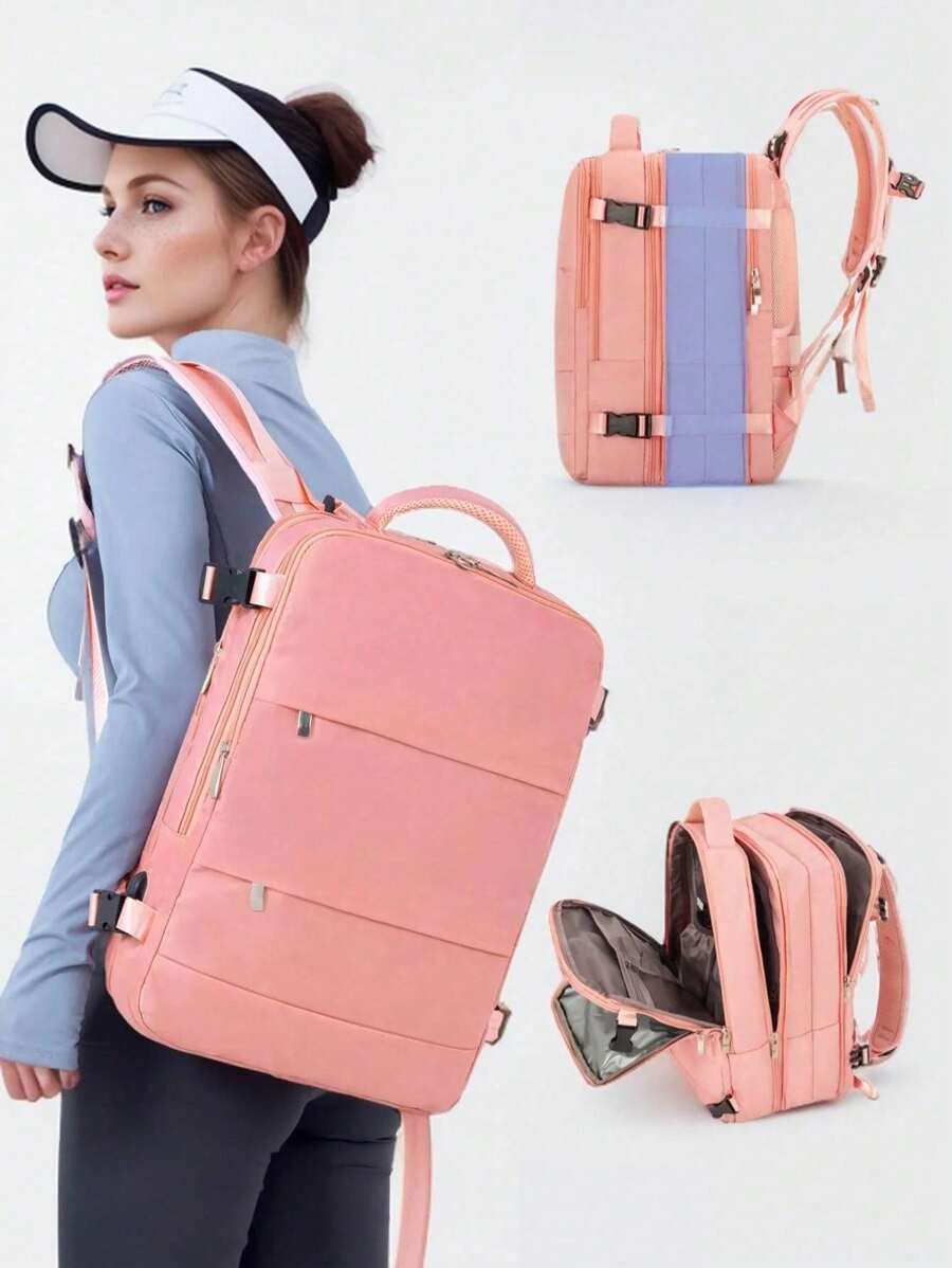 Floless Travel Backpack , 40L Flight Approved Carry On Backpack, Large