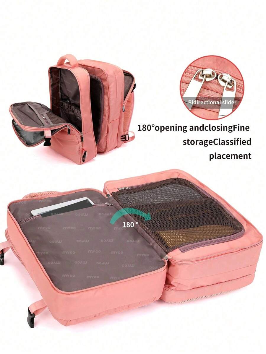 Floless Travel Backpack , 40L Flight Approved Carry On Backpack, Large