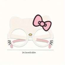 6 đồ trang trí tiệc sinh nhật bằng giấy, mặt nạ giấy & kính làm đạo cụ chụp ảnh cho tiệc, các loại đạo cụ bằng giấy có một chút nhăn do vận chuyển - Nhiều màu - Xem 3