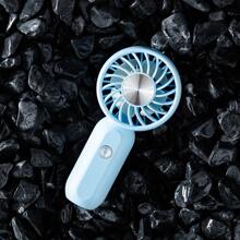 SOKANY 1 Stück 300mAh wiederaufladbarer tragbarer Mini-Ventilator mit 3 einstellbaren Windgeschwindigkeiten