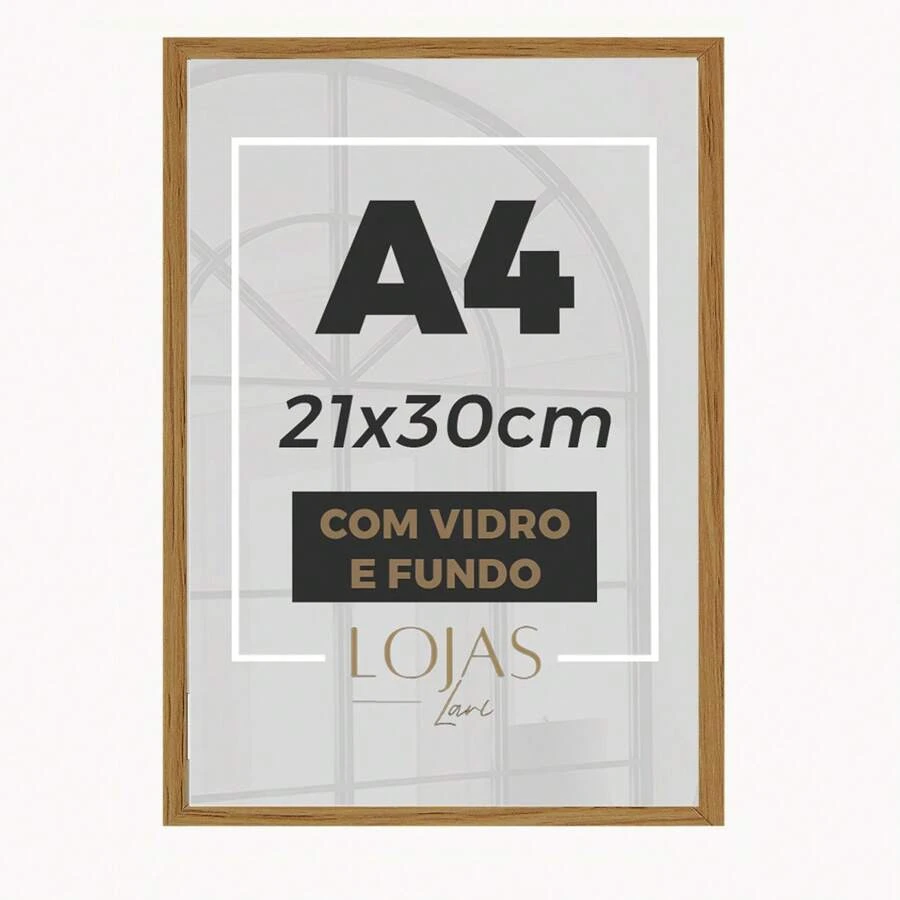 A4 Frame 21x30cm With Glass Certified Photography Printing - Rỉ Nâu - Xem 1