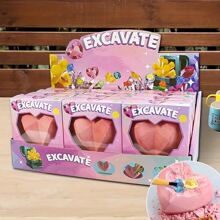 Archaeology Digging For Gems DIY Manual Digging For Treasure Fossils For Boys And Girls Heart Puzzle Handmade Toys Puzzle Toys Creative Toys Holiday Gifts