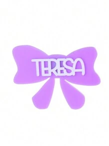 Customized Name Acrylic Backpack Charm, Fashionable & Personalized Colorful Letter Butterfly Decoration For Women Crossbody Bag, Perfect Gift For Girlfriend, Wife, Birthday, Anniversary, Valentine's Day Valentines