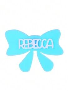 Customized Name Acrylic Backpack Charm, Fashionable & Personalized Colorful Letter Butterfly Decoration For Women Crossbody Bag, Perfect Gift For Girlfriend, Wife, Birthday, Anniversary, Valentine's Day Valentines