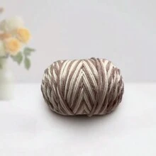 1 件 5 层彩虹纱线，45 克，DIY 手工编织，适用于包包、围巾、帽子、毛衣、玩偶 - 彩色 - 查看 7