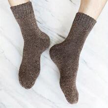 Men's Thermal Wool Socks - 1/5 Pairs, Breathable & Moisture-Wicking, Perfect For Hunting, Hiking & Fishing , Machine Washable - Multicolor - View 8