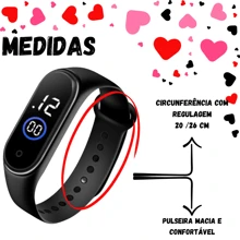 LED Watch Kit For Girls + Heart Sunglasses For Kids UV Protection Colors Travel Accessories Immediate Shipping - 玫紅色 - 查看 3