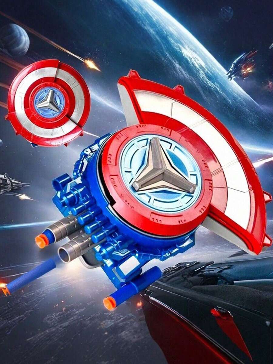 Đồ chơi đạn mềm Shield Blaster có thể biến hình thành 2 chế độ quà tặng cho bé trai