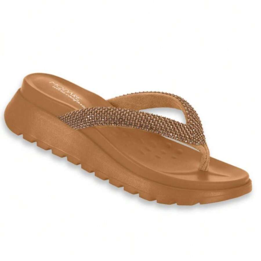 Full Style Modare Original Orthopedic Wedge Sandal With Flatform Platform Toe - 淺桃色 - 查看 1