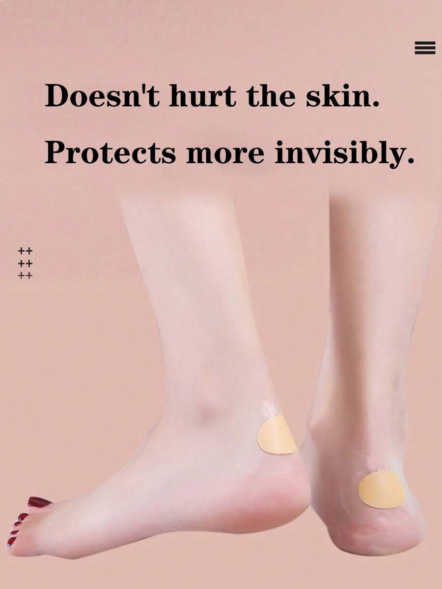 10Piece Pe Heel Protectors Adhesive Blister Pads For Shoes