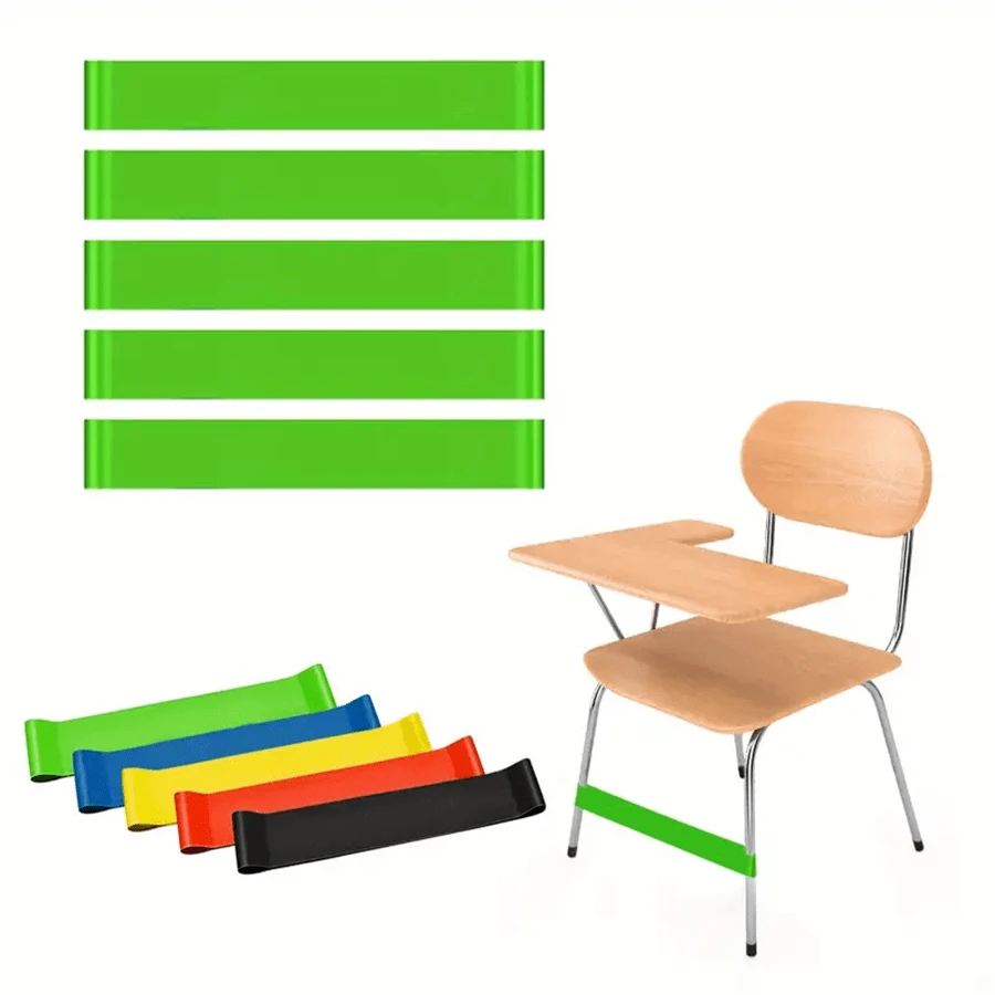 5 Fidgeting Student Classroom Chair Belt, Specjalne materiały edukacyjne, Narzędzia dla uczniów z ADHD, Elastyczny pas bezpieczeństwa w klasie, Szkolne AIDS, Akcesoria do klasy, Dekoracja klasy, Akcesoria do siedzeń, Pas ADHD do stołu i krzesła w klasie, Elastyczny pas do jogi fitness, Akcesoria do krzeseł wysokich, Akcesoria do stołków barowych, Artykuły szkolne, Powrót do szkoły