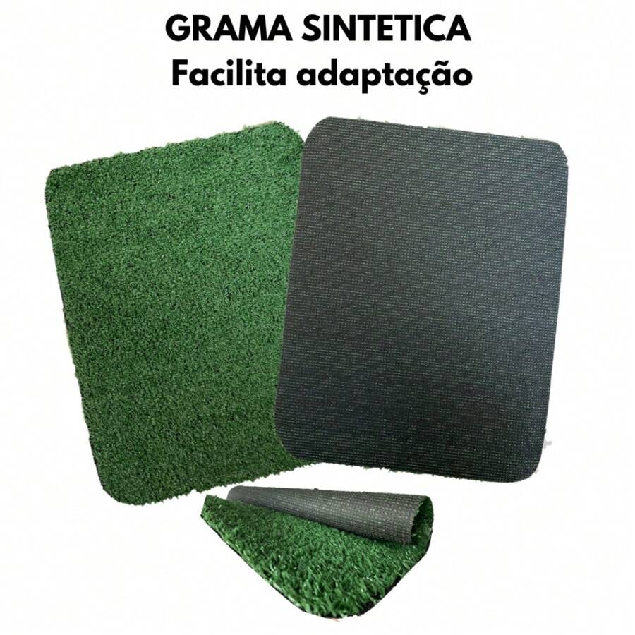 Toilet Mat Hygienic Bathroom For Dogs With Synthetic Grass Moda de