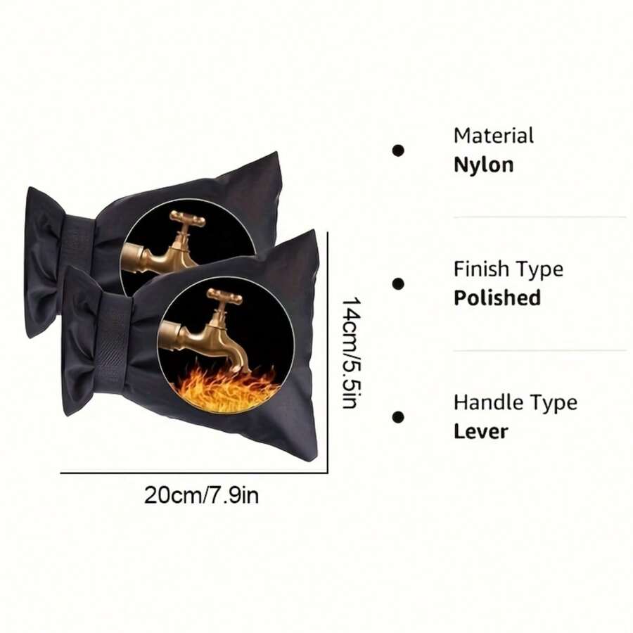 MultiPack Outdoor Faucet Covers For Winter Freeze Protection Pipe