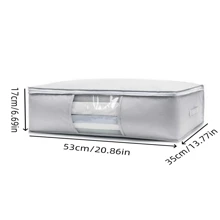1 bolsa de empaque de equipaje extra grande, caja de almacenamiento debajo de la cama a prueba de polvo con asas reforzadas, para almacenar artículos de confort, mantas, ropa de cama, almohadas y accesorios de dormitorio, pantalones cortos, vaqueros, decoraciones, decoraciones de festival, decoraciones de habitación, decoraciones del hogar, decoraciones del dormitorio, organizador, organizador, almacenamiento del hogar, camiseta blanca para mujeres, pantalones negros para mujeres, ropa de invierno para señoras, vestido, ropa de invierno para señoras, vestidos elegantes para mujer, camisa blanca para señoras, manga larga, mono blanco para mujeres, vestidos de primavera para mujeres, atuendos de primavera para mujeres, primavera, ropa de primavera, minimalista, blusas de verano