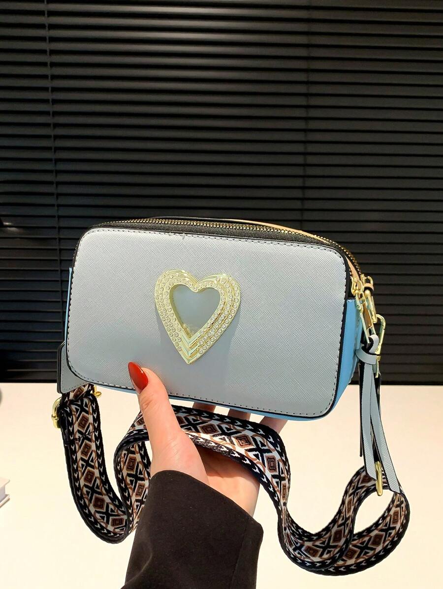 Women's Summer 2024 Trendy Mini Square Bag, Crossbody Camera Bag With