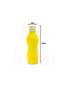 Kit With 20 Squeeze Bottles 500ml (+17 Colors) - 透明粉紅蓋 - 查看 2