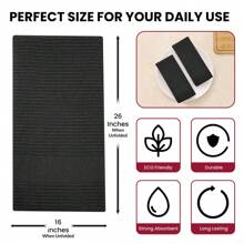 6-Pack Kitchen Towel Set (16"X26") – Lux Decor Collection 100% Cotton Soft & Absorbent Quick-Dry Dish Towels – Durable & Reusable For Everyday Kitchen Cleaning – Ideal For Home Decor, Back To School, Graduation Gifts, Winter Vibes, Christmas Decor, New Year Vibes