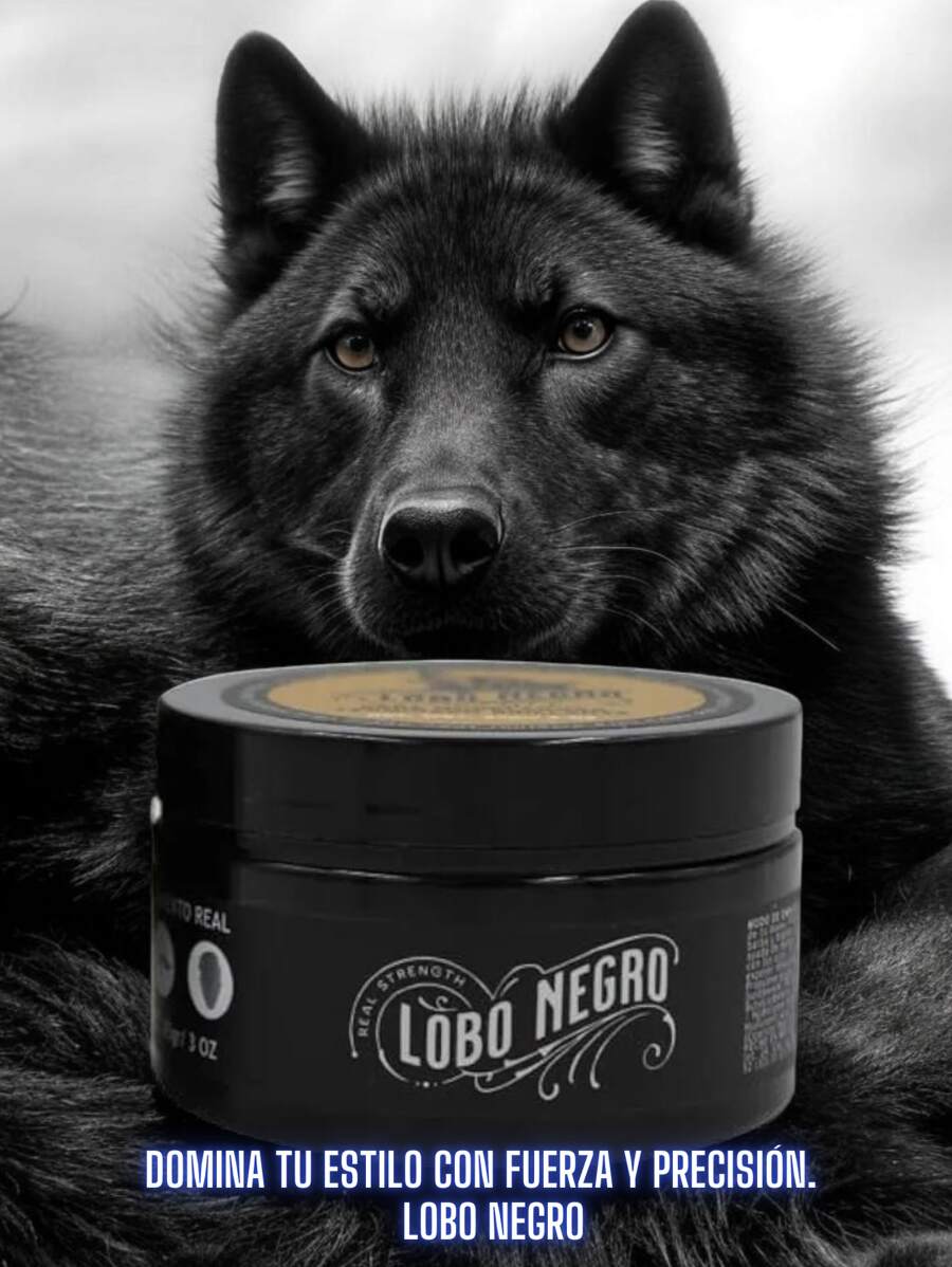 Cera Modeladora Terminado Brillante 85g - Negro - Ver 1