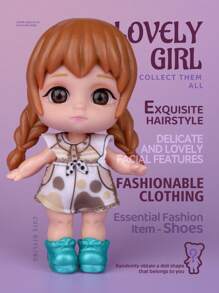 Children, Cartoon Blind Boxes, Creativity, Decorations, Desks, Car Interiors, Decoration, Creative Dolls, Girls' Birthday Gifts, Random Styles - Multicolor - View 5